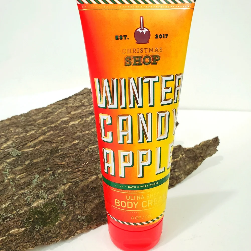 Bath & Body Works Winter Candy Apple Body Cream NWT